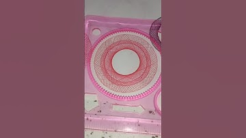 Spirograph design pattern #art #3dart #easy #shorts #youtubeshorts #trending #satisfying #viral#vlog