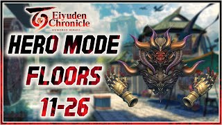 Hero Mode Floors 11-26 [NO LEENE OR MOMO]