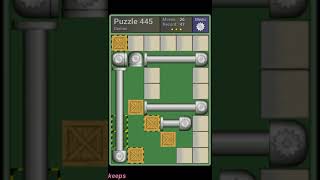 Pushing Machine (Genius) Level Puzzle 445 - Perfect Solution