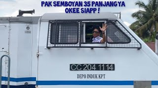 30 Detik Semboyan 35 Panjang dan Merdu tiada henti | Lokomotif CC 204 11 14 KPT
