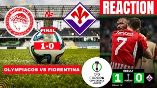 Olympiacos vs Fiorentina Live Stream UEFA Conference League Final Football Match Score Highlights FC