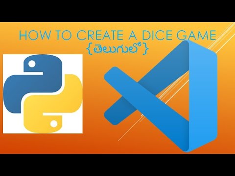 HOW CREATE A DICE WITH PYTHON IN VISUAL STUDIO CODE - YouTube