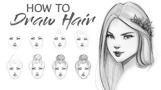 This is the hair video from my female character drawing class! *you
can find full class, design a character: sketching portraits with
pencils on s...