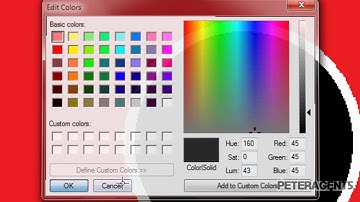 MS Paint Perfect Gradient/Logo/Circle Tutorial