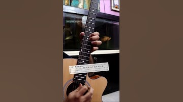 Thumbnail of Easiest Romantic Guitar Tabs ❤️ - Can You Guess This Song? #guitar #love