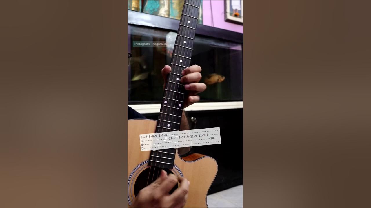 Easiest Romantic Guitar Tabs ❤️ - Can You Guess This Song? #guitar #love
