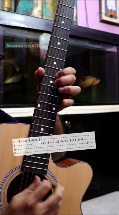 Easiest Romantic Guitar Tabs ❤️ - Can You Guess This Song? #guitar #love