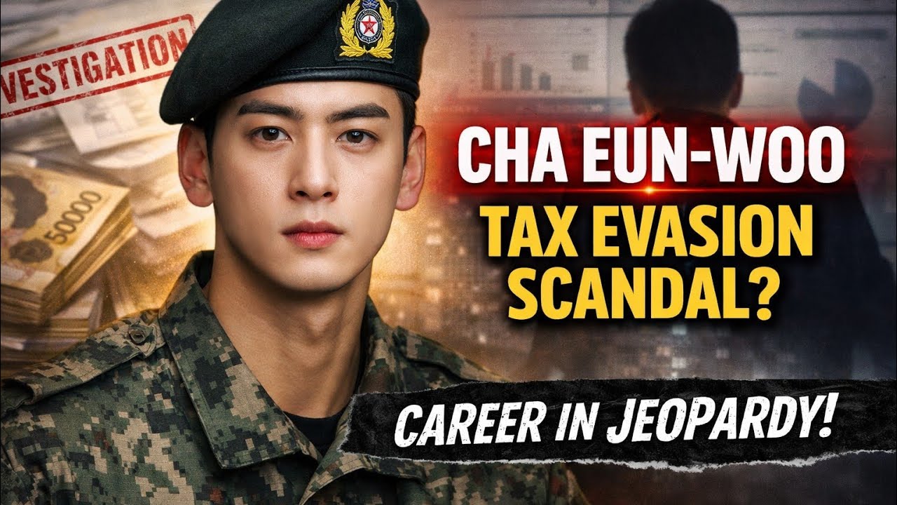 Cha Eun-woo in Waiting: Shocking Tax Investigation Rocks His Career as Fans Hold Their Breath