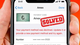 Your Payment Method Was Declined Update it or Provide A New Payment Method and Try Again