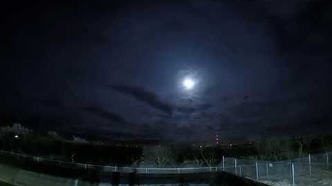 West Texas moon rise