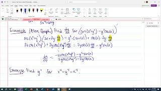 Famous Implicit Differentiation Examples Part 2 Wealth