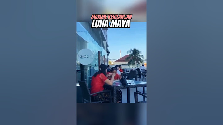 Momen saat Maxime mencari Luna Maya, merasa kehilangan #feedshorts