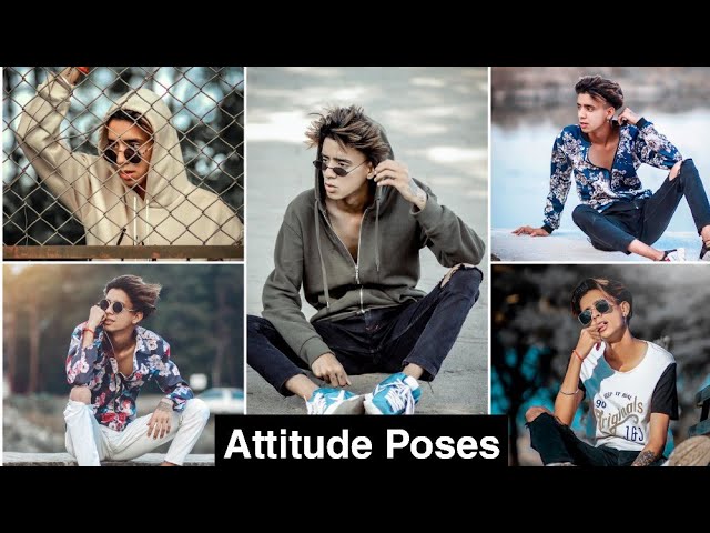 Cool Poses For Boys, Attitude Poses for Boys, Poses For Instagram | Photoshoot  pose boy, Boy poses, Men fashion photoshoot