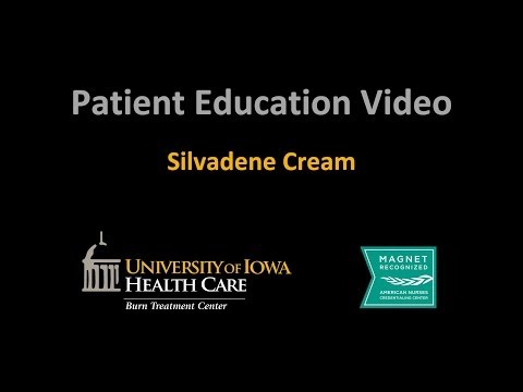 बर्न यूनिट सीरीज - "सिल्वाडीन क्रीम" (यूआई हेल्थ केयर)