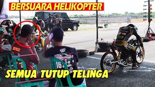 SUARA KENALPOT FU 200CC OPEN, BIKIN TELINGA PECAH || DRAG BIKE GBT SURABAYA 2021