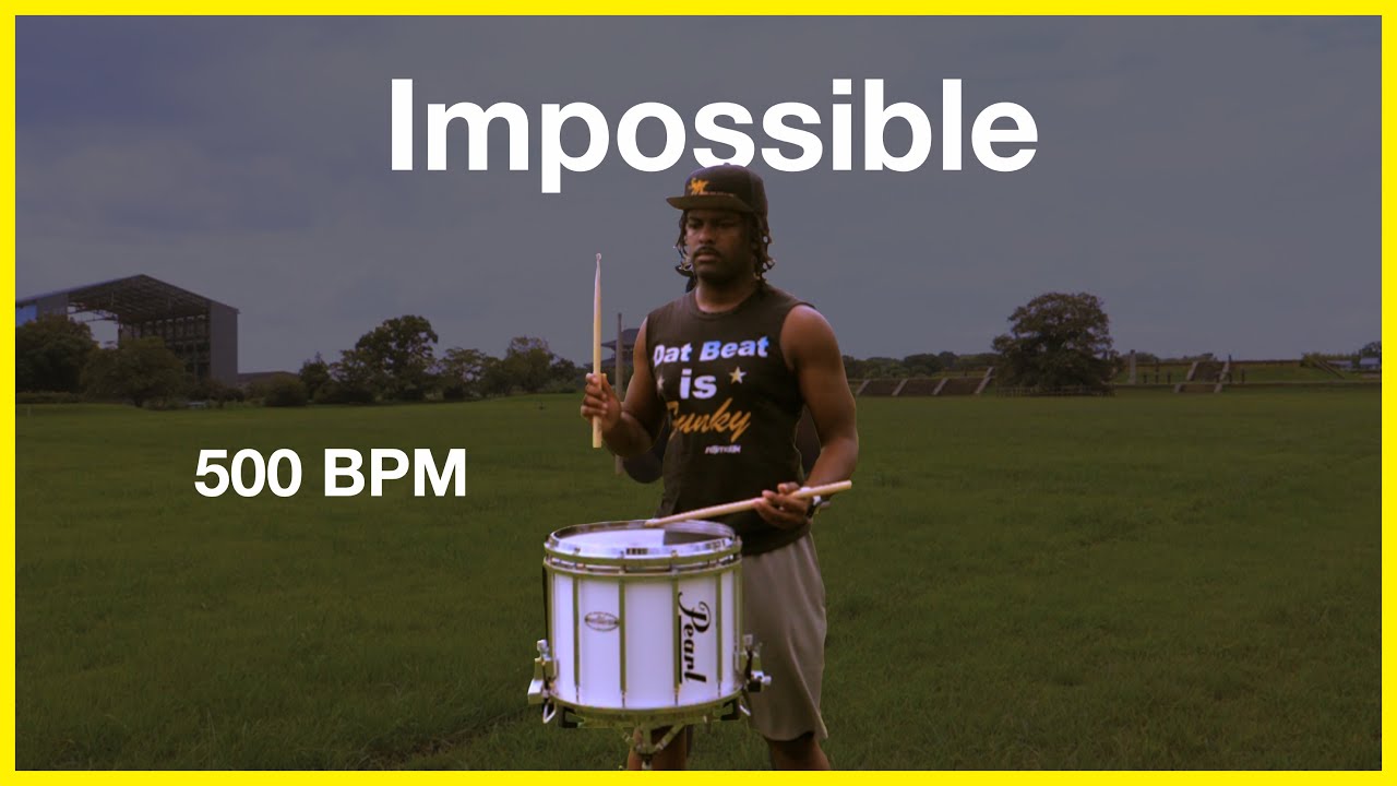 10 To 500 BPM Double Stroke Roll YouTube