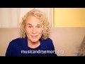 Carole King for Music &amp; Memory