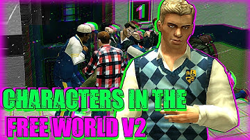 Bully AE Mod: Characters in free roam V2!