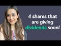 4 shares that are paying dividends soon I dividend paying stocks 2021 #DividendAlert