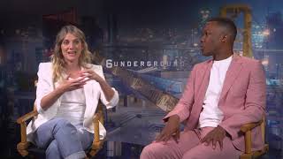 Mélanie Laurent & Corey Hawkins Raw 6 Underground Interview