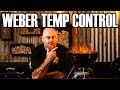 Easy temp control using a Weber kettle