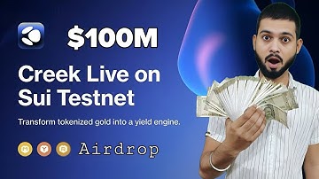 Creek Testnet Airdrop Live On Sui - Join Super Early Phase Now 