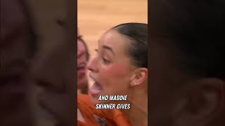 Texas Wins EPIC NCAA Volleyball Championship Set 1! CRAZY Finish! #shorts