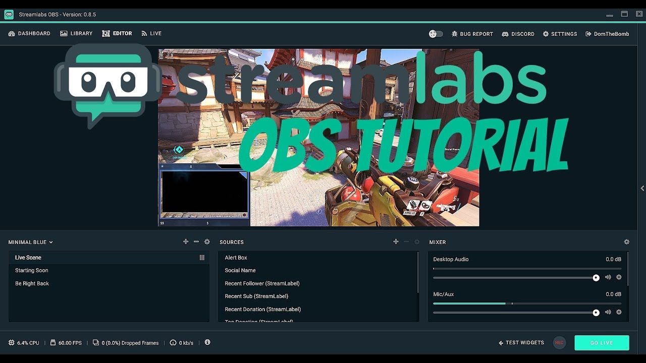 how to set up donations on streamlabs obs