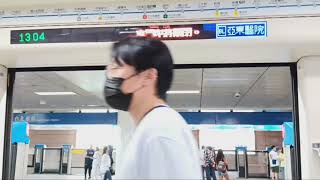 (台北捷運)C321泰式料理彩繪列車161/162往BL05亞東醫院BL14忠孝新生到BL11西門