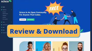 Questions and answers wordpress theme | Scisco wordpress theme Download For Free