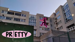 Female parkour to inspire you.