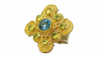 How to Bezel Set Cabochon or Faceted Gemstones in Small Spaces  (Master Stone Setting Tools Set)