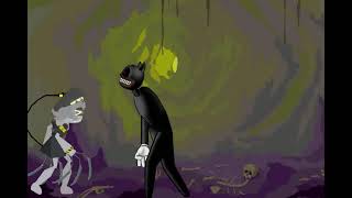 N Murder Drones Vs Cartoon Cat