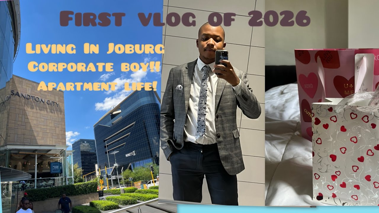 A day in life of Trainee Auditor| New apartment | SAICA Articles | shopping in Sandton city|