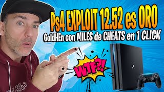 PS4 EXPLOIT 12.52 con MILES de Trucos Gratis en 1 CLICK sin PC, sin USB, SIN NADA! en 1 CLICK!