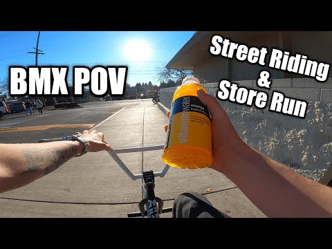 BMX POV | Street Riding & Store Run | St. Helens, Oregon | GoPro Hero 8