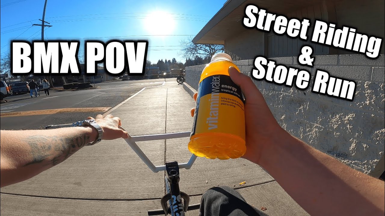 BMX POV | Street Riding & Store Run | St. Helens, Oregon | GoPro Hero 8