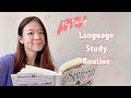 My daily language study routine study spanish with melanguage study tips