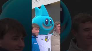 I Became An International Mascot For 24 Hours! #football #slovenia #sesko #oblak