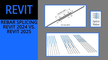Revit Structures - Splicing Rebar: Revit 2024 vs. Revit 2025