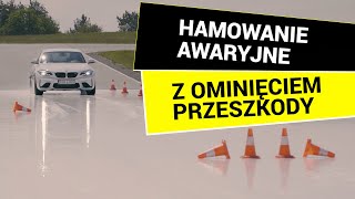 Hamowanie awaryjne z ominięciem przeszkody - Szkolenie Bezpiecznej Jazdy Tor Łódź (odc. 7)