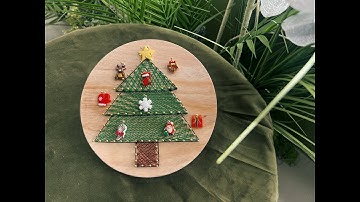String Art DIT Kit * Christmas Tree Tutorial
