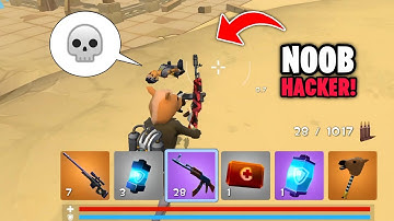 I KILLED NOOB HACKER! 😂 Rocket Royale Ultra Smooth Gameplay!