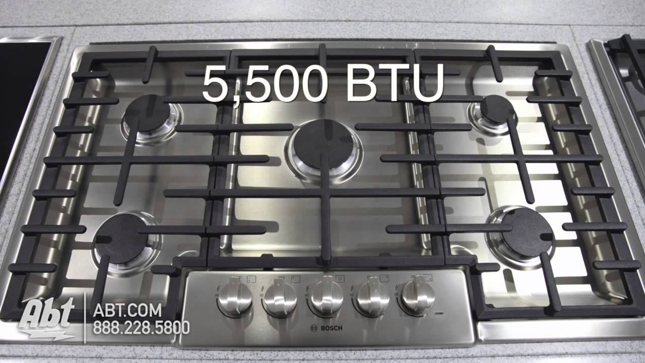 Bosch 800 Series 36 Gas Cooktop Ngm8655uc Features Youtube