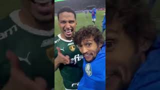 Scarpa E Murilo Comemoram Vitória Do Palmeiras Sobre O Atlético Mg Na Libertadores