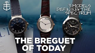 Three shades of Breguet - Classique, Type XX, Marine