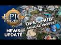 Epic Universe News Update: OPEN HUB TECH & FIREWORKS TESTS
