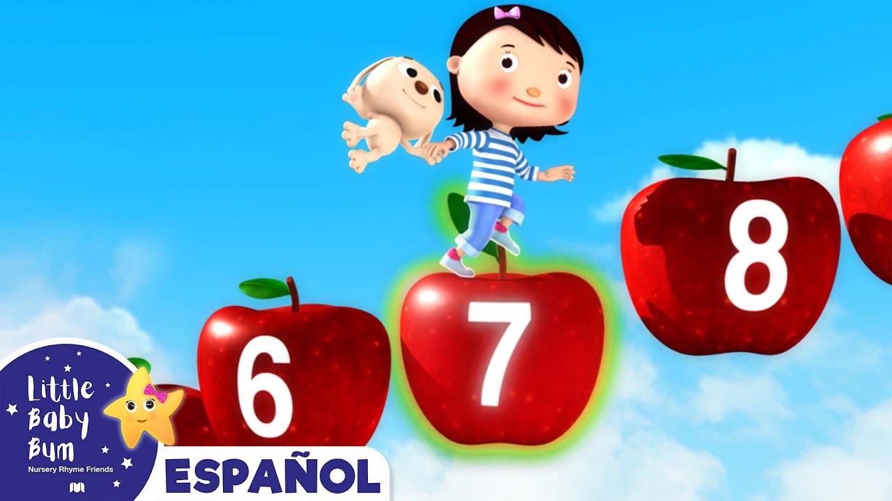 Canción de los Números 1-10 - Canciones Infantiles | Dibujos Animados | Little Baby Bum en Español