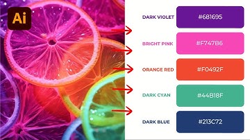 How to Extract Color Palettes from Any Image in Adobe Illustrator | Step-by-Step Guide