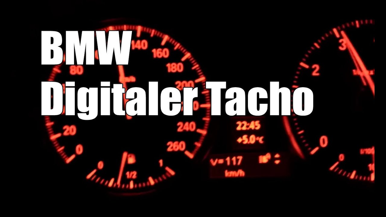 Bmw Digitaler Tacho Bmw Digitaltacho Codiert Mit Ncs Expert Youtube